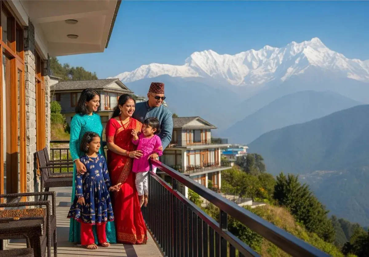 Kathmandu & Chandragiri Hills in Nepal